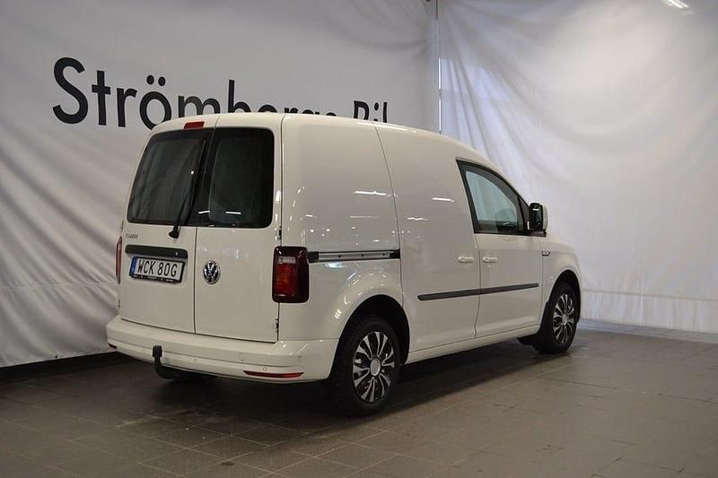Begagnad VW Caddy 103 HK (75 kW) 2020 Vit Minibuss