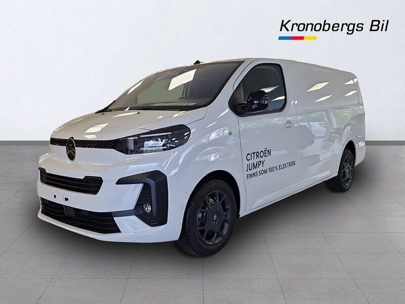 Vit kaolin Begagnad 2024 Citroën Jumpy Business Class Minibuss | 399 500 kr - Bild 1/4