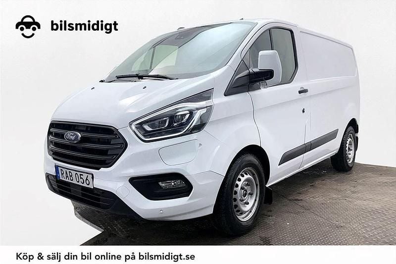Vit Begagnad 2020 Ford Transit Van | 234 800 kr - Bild 1/3