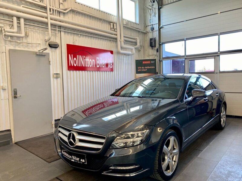 Begagnad Mercedes CLS350 252 HK (185 kW) 2013 Mörkgrå (grå) Sportkupé