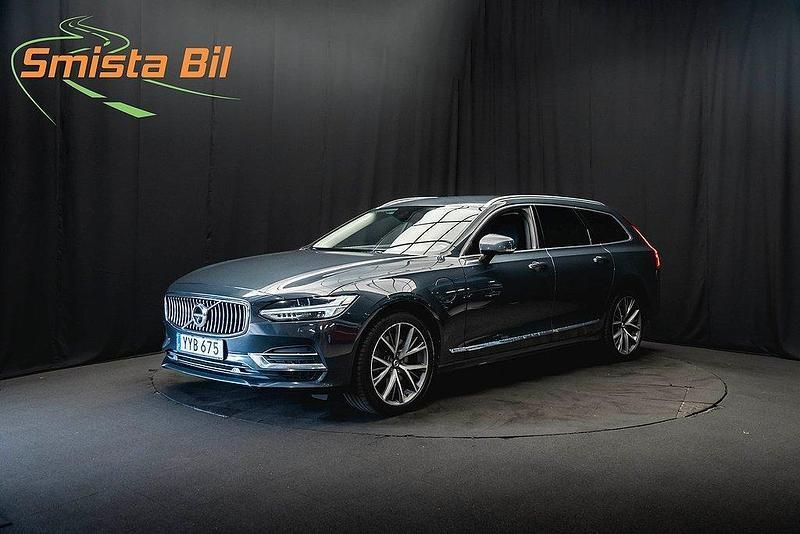 Grå Begagnad 2018 Volvo V90 Inscription Kombi | 298 900 kr (Marknadspris) - Bild 1/4