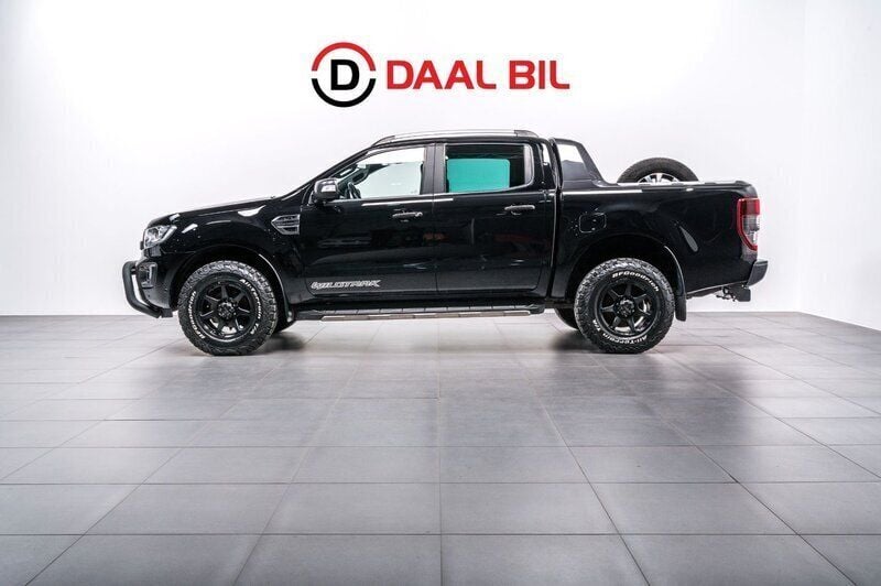 Svart Begagnad 2019 Ford Ranger Wildtrack Pickup | 289 700 kr (Bra pris) - Bild 1/4
