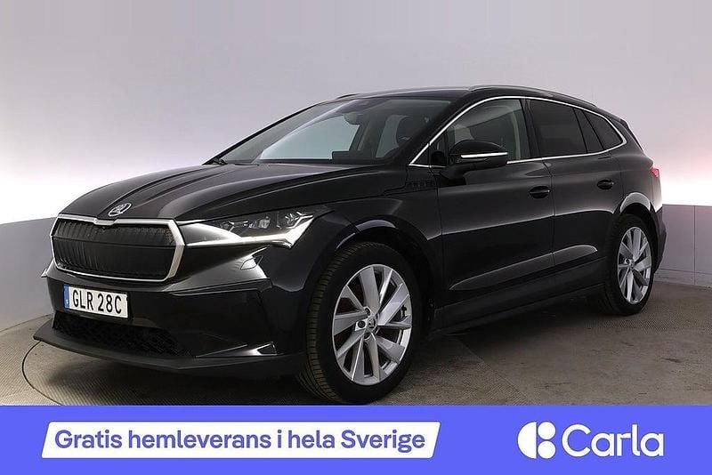 Svart Begagnad 2022 Skoda Enyaq iV SUV | 359 900 kr (Bra pris) - Bild 1/4