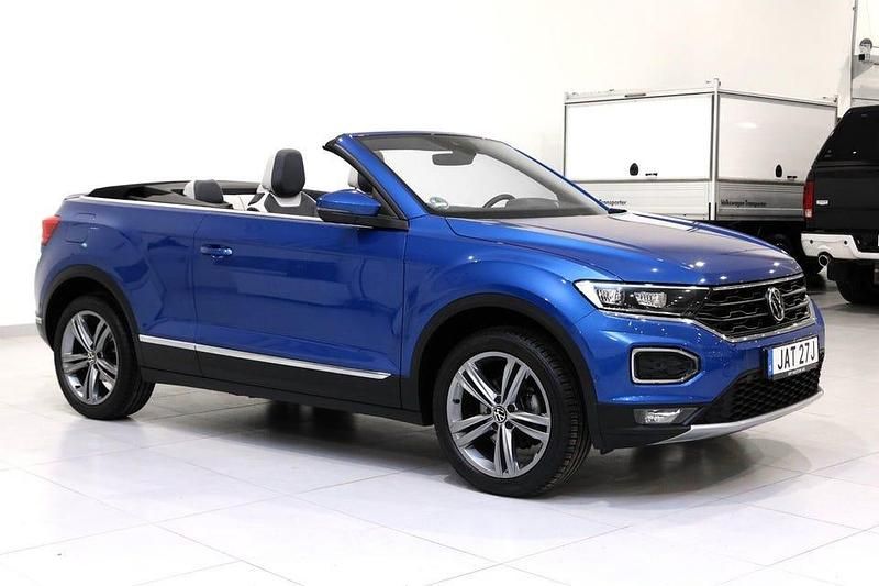Begagnad VW T-Roc 150 HK (110 kW) 2021 Blå metallic SUV