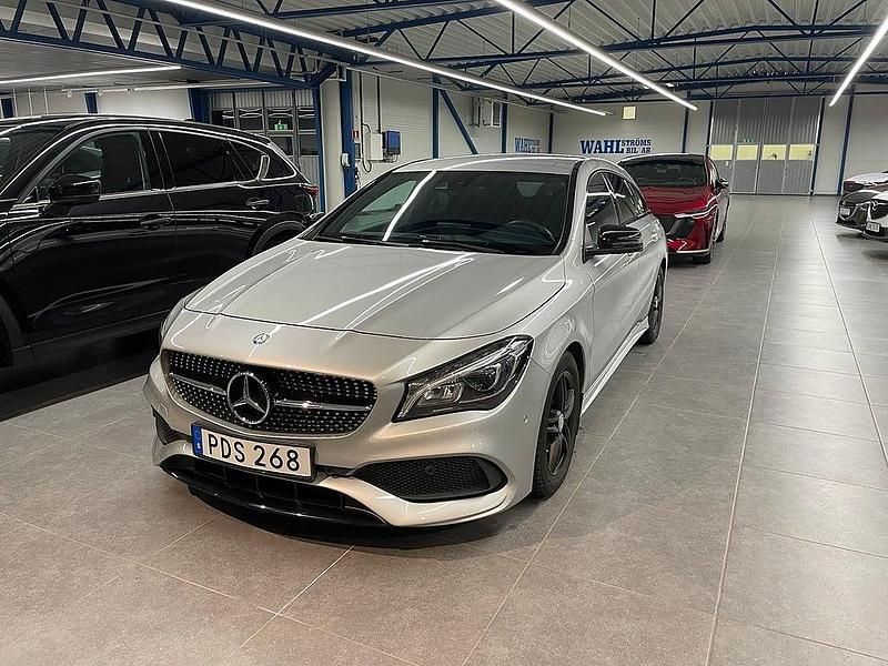 Begagnad Mercedes CLA200 Shooting Brake AMG 156 HK (114 kW) 2016 Silver Kombi