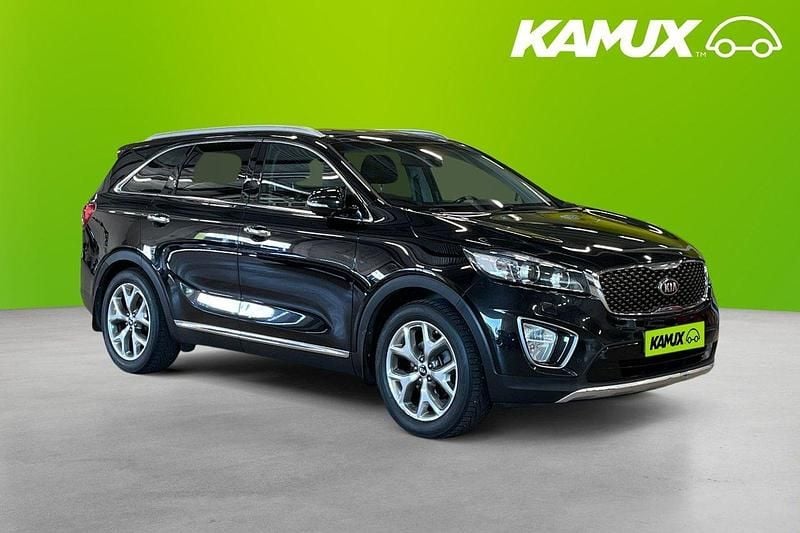 Svart Begagnad 2015 Kia Sorento SUV | 209 800 kr (Marknadspris) - Bild 1/4