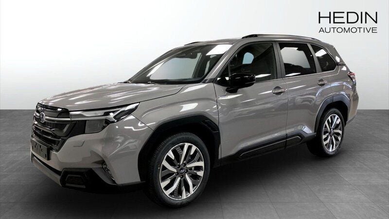 Grå (grey) Ny 2024 Subaru Forester SUV | 463 400 kr (Marknadspris) - Bild 1/4