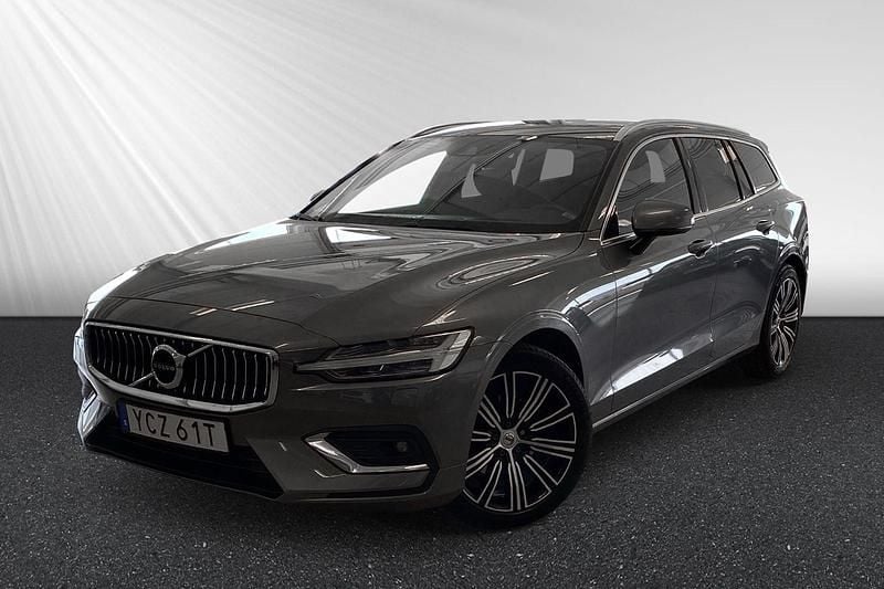 Grå Begagnad 2019 Volvo V60 Inscription Kombi | 234 400 kr (Bra pris) - Bild 1/4