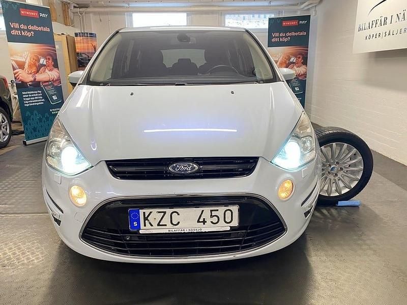 Begagnad Ford S-MAX Business Edition 163 HK (119 kW) 2010 Vit Minibuss