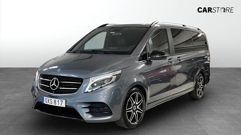 Begagnad Mercedes V250 190 HK (139 kW) 2019 Grå Minibuss