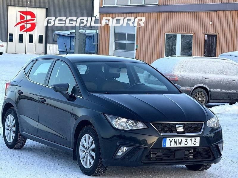 Svart Begagnad 2018 Seat Ibiza Halvkombi | 89 950 kr (Marknadspris) - Bild 1/2