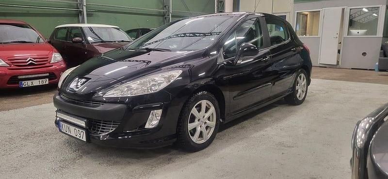 Begagnad Peugeot 308 120 HK (88 kW) 2010 Svart