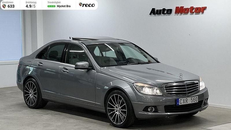 Grå Begagnad 2009 Mercedes C350 Sedan | 119 900 kr (Lite dyr) - Bild 1/3