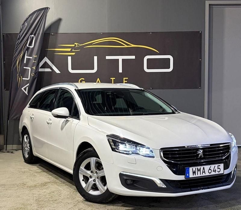 Vit Begagnad 2015 Peugeot 508 Kombi | 84 900 kr (Marknadspris) - Bild 1/4