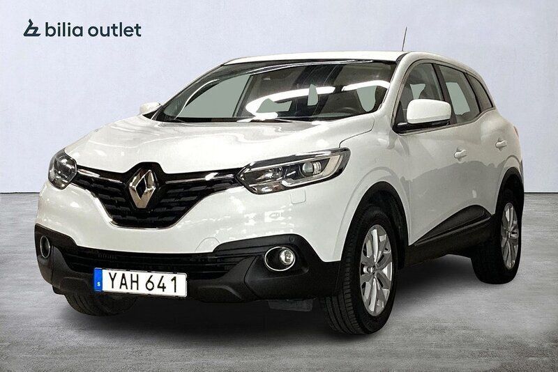Vit Begagnad 2015 Renault Kadjar Zen SUV | 109 900 kr (Marknadspris) - Bild 1/3