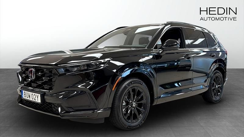 Svart (black) Begagnad 2025 Honda CR-V Advance SUV | 509 900 kr (Marknadspris) - Bild 1/4