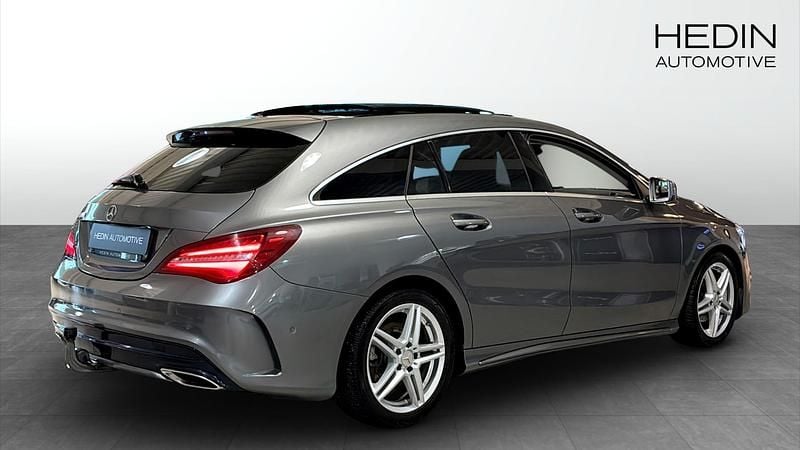 Begagnad Mercedes CLA200 Shooting Brake 163 HK (119 kW) 2019 Grå Kombi