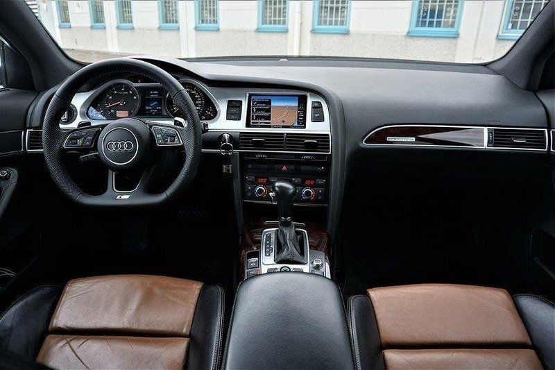 Begagnad Audi A6 S-Line 232 HK (170 kW) 2008 Svart Sedan