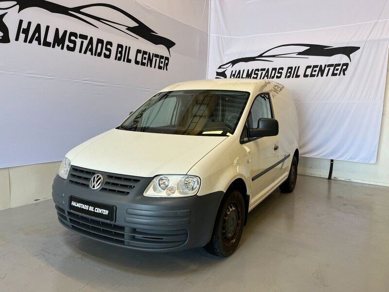 Vit Begagnad 2007 VW Caddy Minibuss | 44 900 kr (Marknadspris) - Bild 1/4
