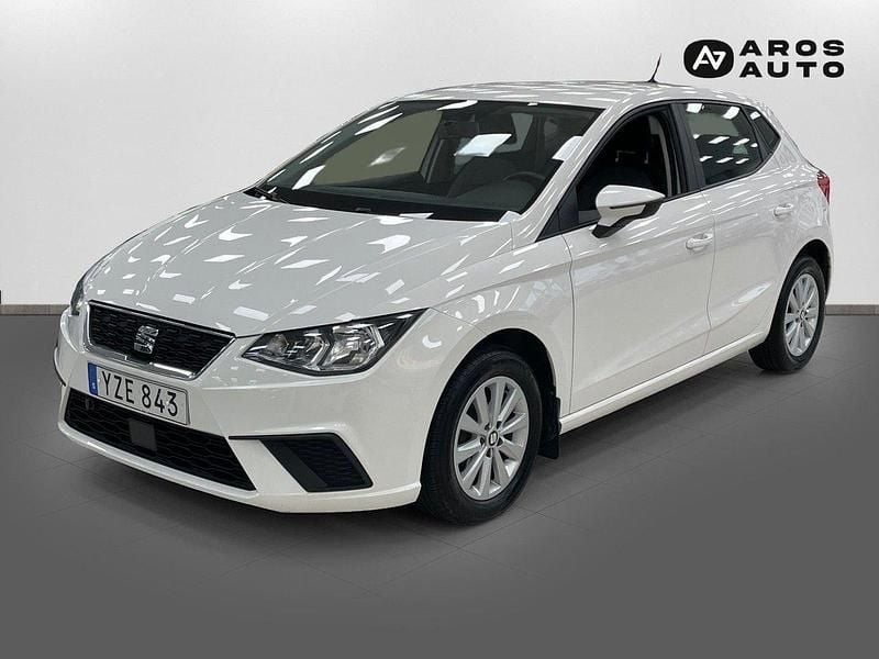 Vit Begagnad 2017 Seat Ibiza Style Halvkombi | 93 500 kr (Marknadspris) - Bild 1/4