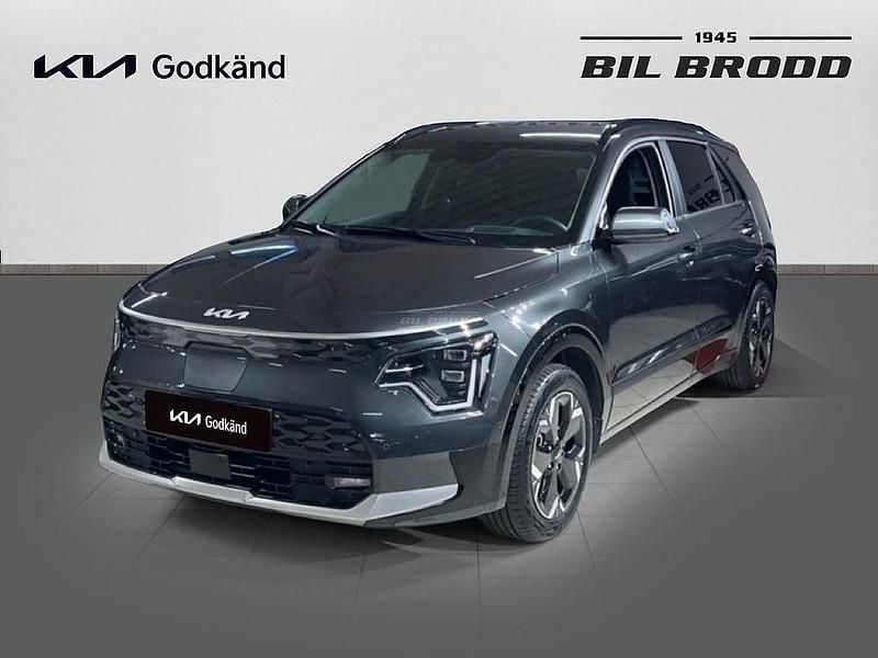 Grå Begagnad 2022 Kia e-Niro Advance SUV | 359 800 kr - Bild 1/4