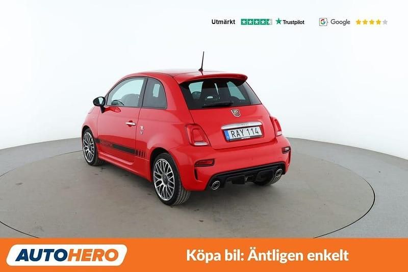Begagnad Abarth 595 147 HK (108 kW) 2018 Röd Halvkombi