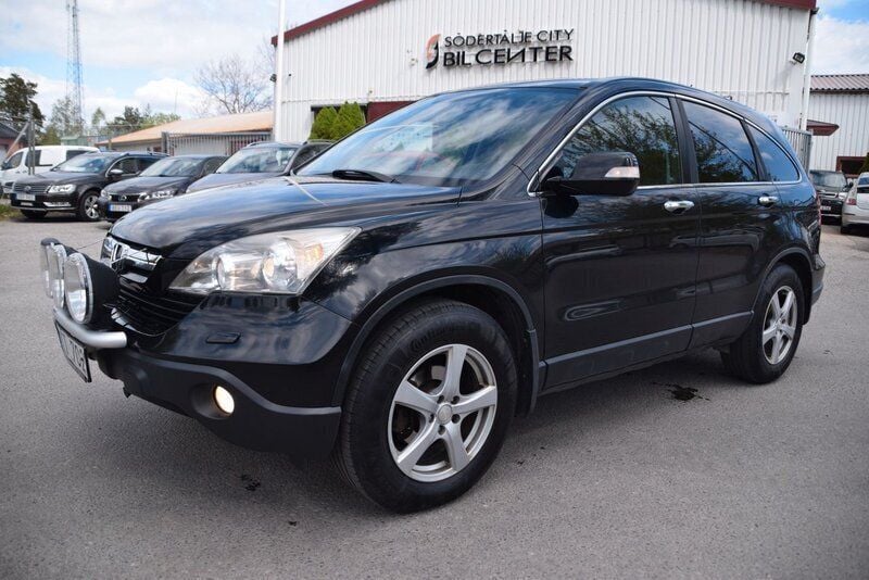 Svart Begagnad 2007 Honda CR-V SUV | 69 900 kr (Bra pris) - Bild 1/4