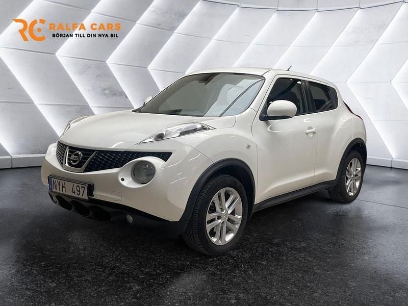Vit Begagnad 2013 Nissan Juke SUV | 79 800 kr (Marknadspris) - Bild 1/4