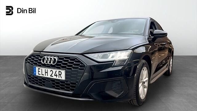 Svart Begagnad 2022 Audi A3 Proline | 244 000 kr (Marknadspris) - Bild 1/4