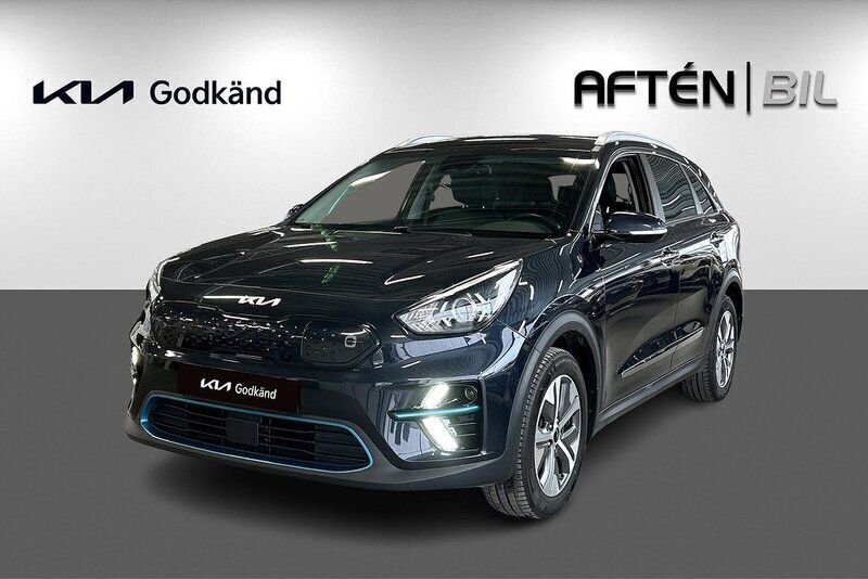 Blå Begagnad 2021 Kia e-Niro Advance SUV | 259 000 kr (Bra pris) - Bild 1/4