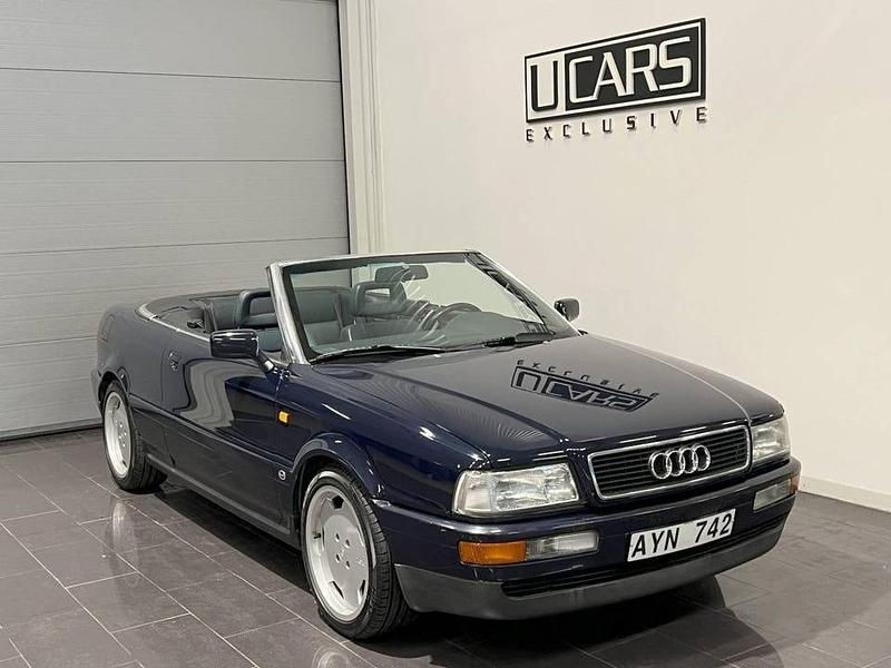 Begagnad Audi Cabriolet 133 HK (97 kW) 1992 Mörkblå Cab