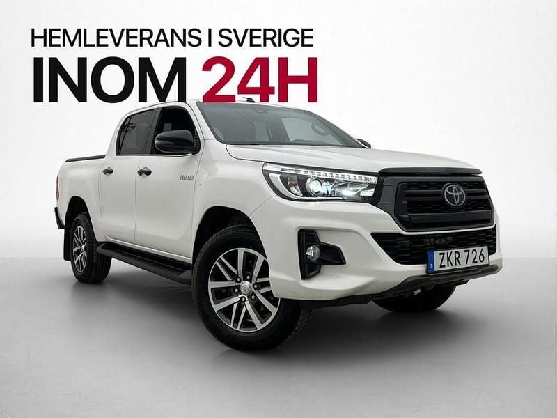 Begagnad Toyota HiLux 150 HK (110 kW) 2020 Vit Pickup