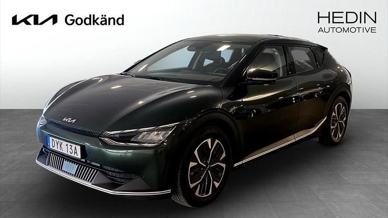 Grön (green) Begagnad 2023 Kia EV6 3 SUV | 429 900 kr (Bra pris) - Bild 1/4
