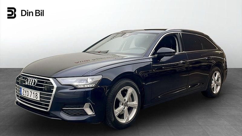Blå Begagnad 2022 Audi A6 Sport Kombi | 369 000 kr (Bra pris) - Bild 1/4