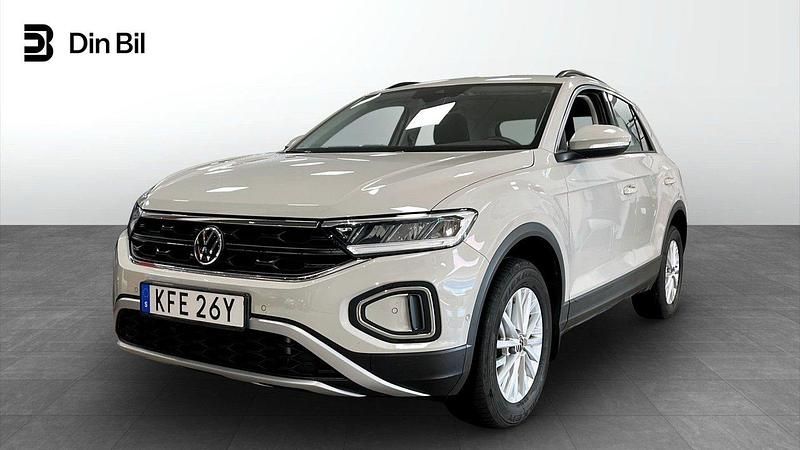 Ljusgrå Begagnad 2024 VW T-Roc Life SUV | 314 900 kr (Lite dyr) - Bild 1/4