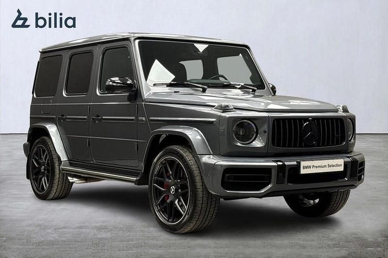 Grå Begagnad 2023 Mercedes G63 AMG AMG SUV | 1 749 000 kr (Superpris) - Bild 1/4