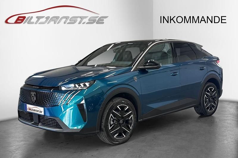 Blå Ny 2025 Peugeot 3008 GTi SUV | 409 900 kr (Marknadspris) - Bild 1/4