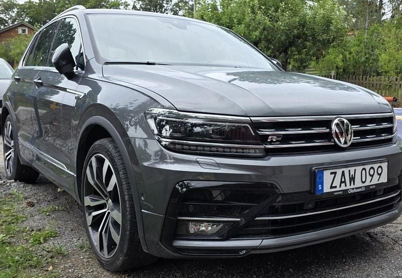 Silver Begagnad 2018 VW Tiguan GT SUV | 310 000 kr (Dyr) - Bild 1/4
