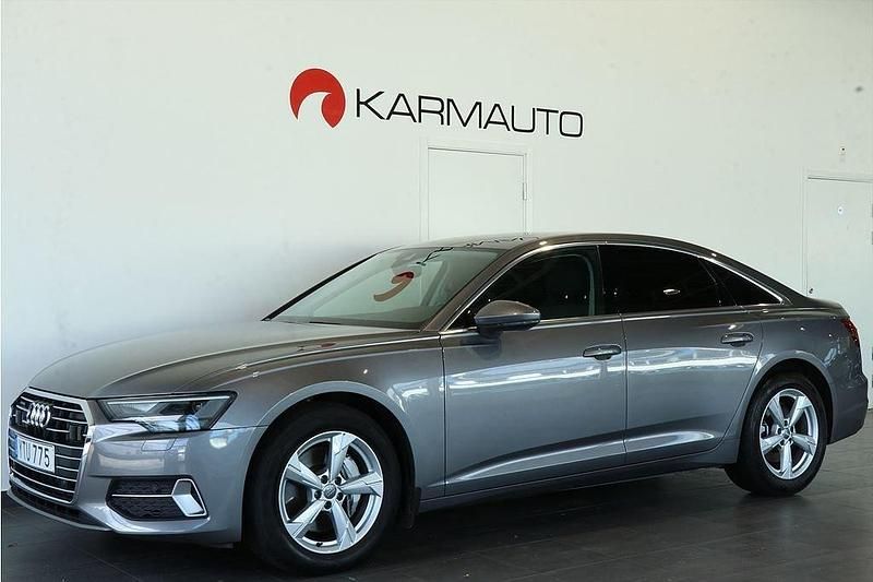 Grå Begagnad 2018 Audi A6 Premium Sedan | 329 900 kr (Superpris) - Bild 1/4