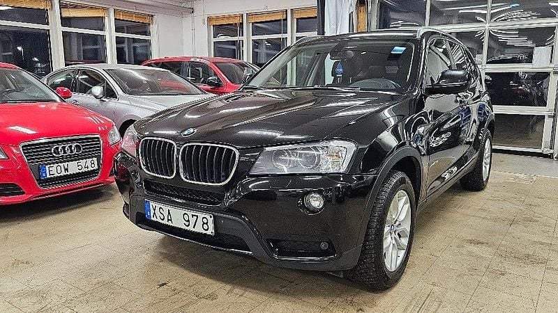 Svart Begagnad 2012 BMW X3 SUV | 69 900 kr (Lite dyr) - Bild 1/4
