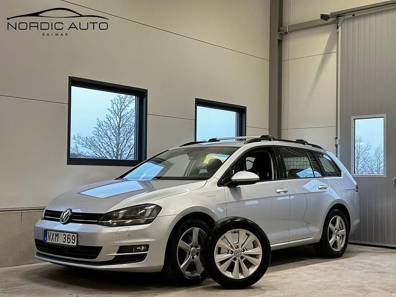 Silver Begagnad 2013 VW Golf VII Kombi | 64 900 kr (Marknadspris) - Bild 1/4