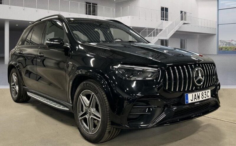 Svart Begagnad 2024 Mercedes GLE53 AMG AMG SUV | 1 129 000 kr - Bild 1/4