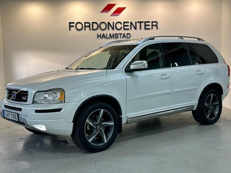 Vit Begagnad 2014 Volvo XC90 R-Design SUV | 174 900 kr (Marknadspris) - Bild 1/4