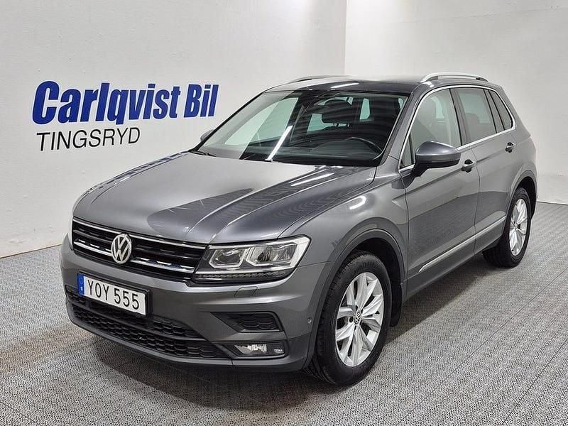 Begagnad VW Tiguan Executive 150 HK (110 kW) 2018 Grå metallic SUV