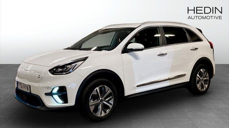 Vit (white) Begagnad 2022 Kia e-Niro Advance SUV | 289 900 kr (Marknadspris) - Bild 1/4