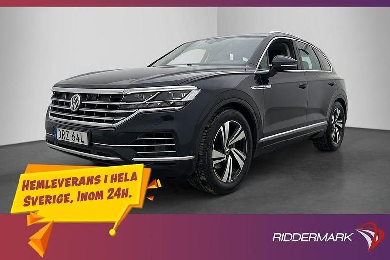 Begagnad VW Touareg 286 HK (210 kW) 2019 Mörkblå SUV