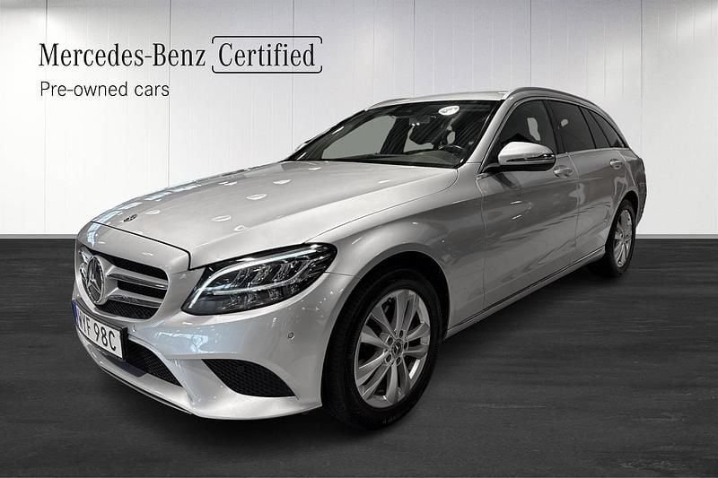 Silver Begagnad 2018 Mercedes C220 Edition Kombi | 265 000 kr (Bra pris) - Bild 1/4