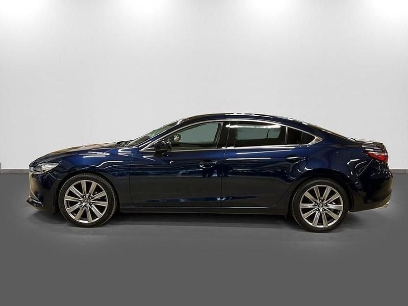 Begagnad Mazda 6 Optimum 194 HK (142 kW) 2019 Blå Sedan
