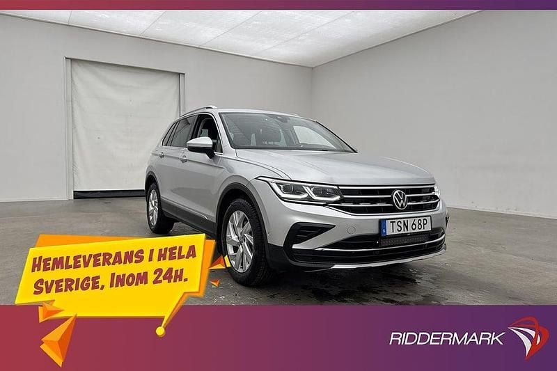 Silver Begagnad 2021 VW Tiguan SUV | 273 900 kr (Bra pris) - Bild 1/3