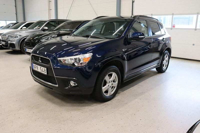 Blå Begagnad 2012 Mitsubishi ASX SUV | 89 900 kr (Lite dyr) - Bild 1/4